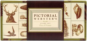 pictorial websters stamp set