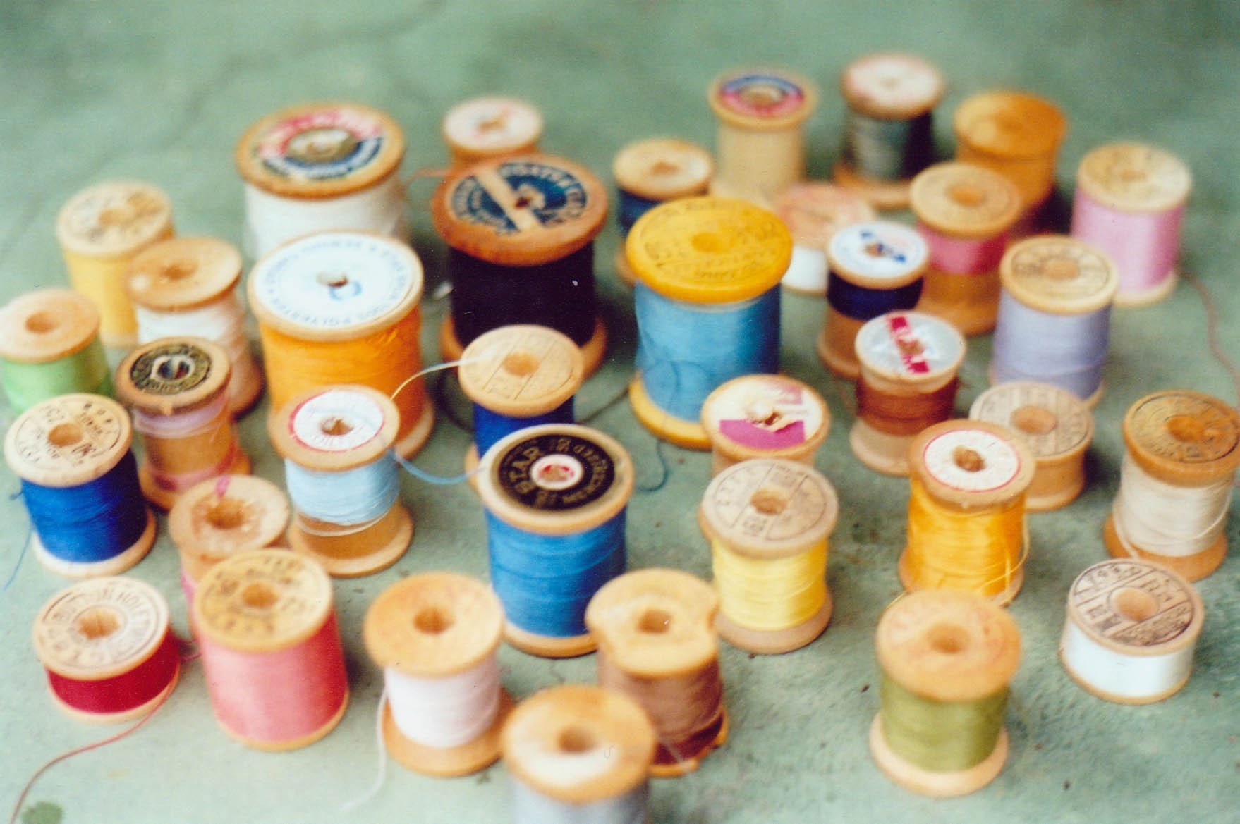 Spools of Thread Abby Try Again Photography