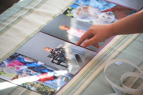 Homemade photo album tutorial - Mother's Day Gift Idea