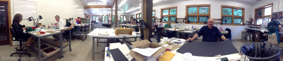 Penland School of Crafts Books and Paper Workshop 2014