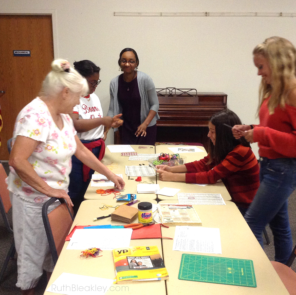 Japanese Bookbinding Class taught by Ruth Bleakley