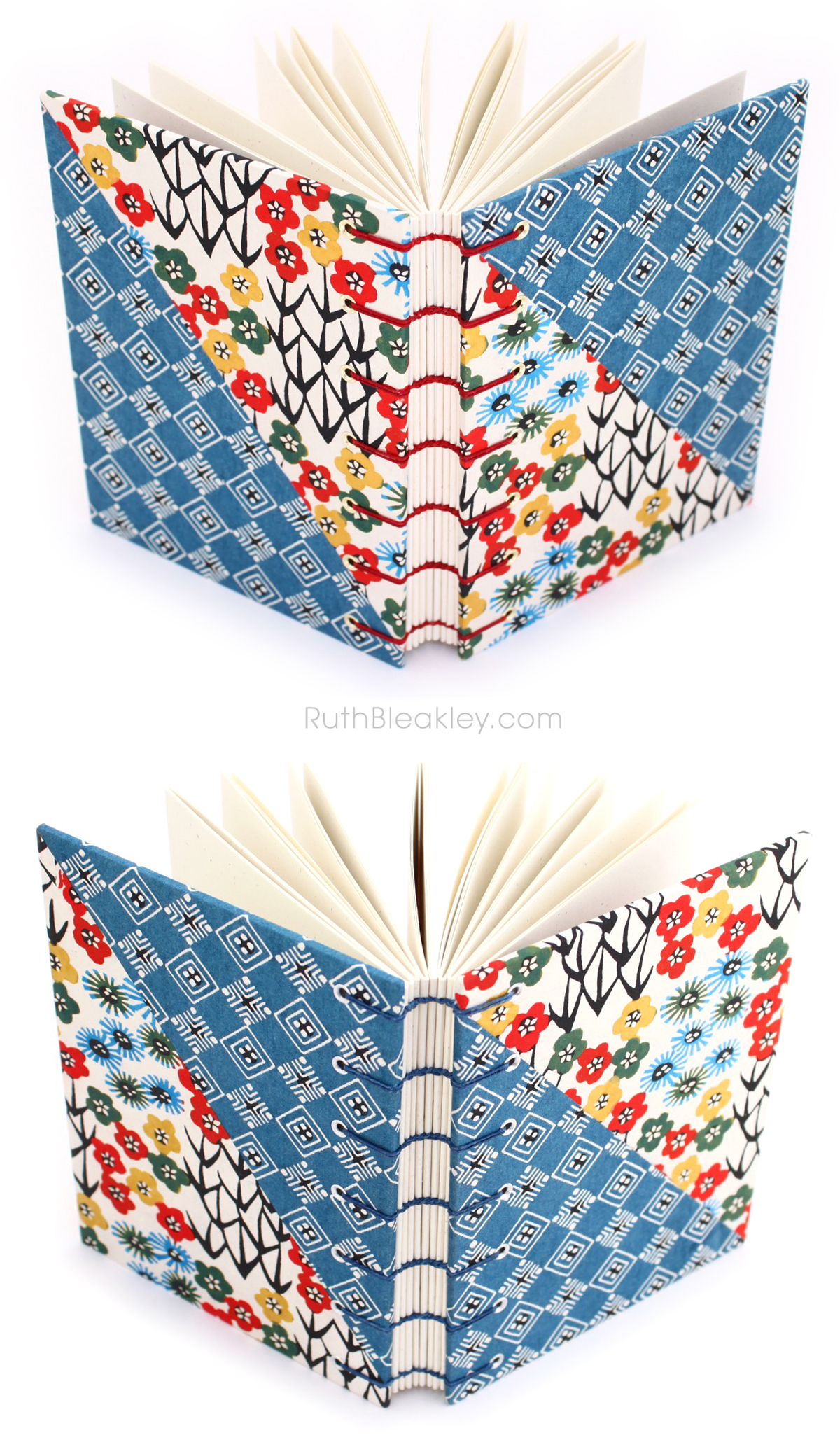 Katazome-shi Journals Made with Stencil-dyed paper – Ruth Katazome-shi Journals Made with Stencil-dyed paper – Ruth