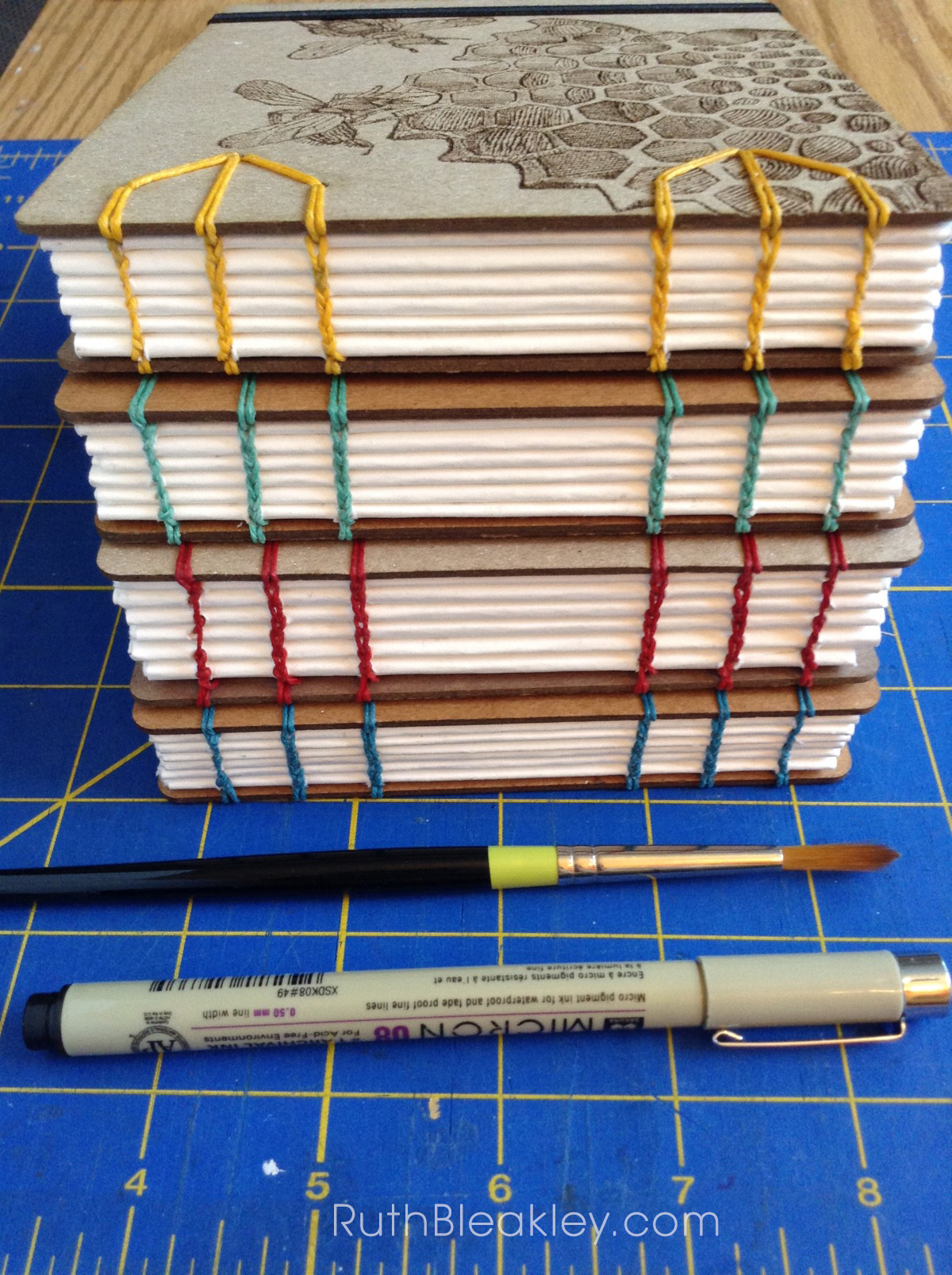 Handmade Watercolor Sketchbooks with Laser Engraved Covers! – Ruth  Bleakley's Studio