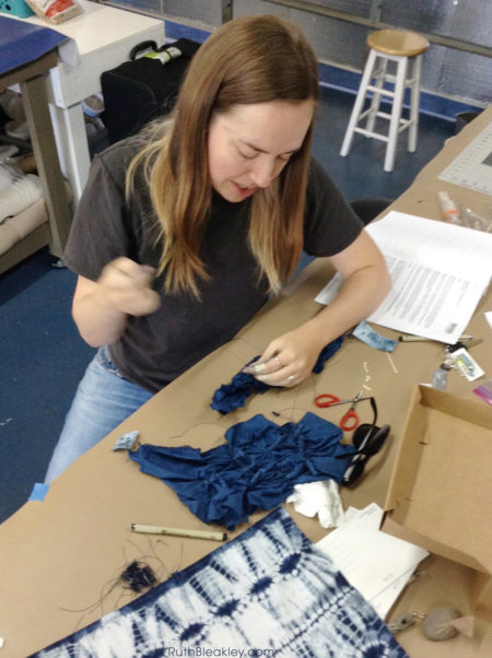 Shibori Tie Dye Class with Jane Callender at Aya Fiber Studio – Ruth ...