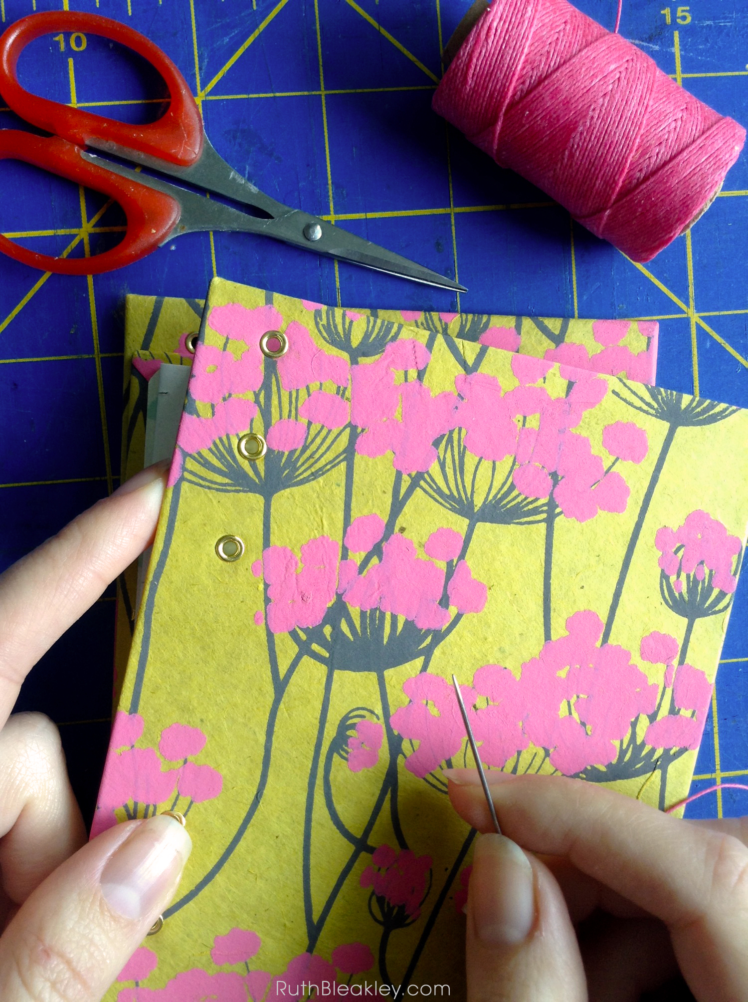 Ruth Bleakley's Bookbinding Studio